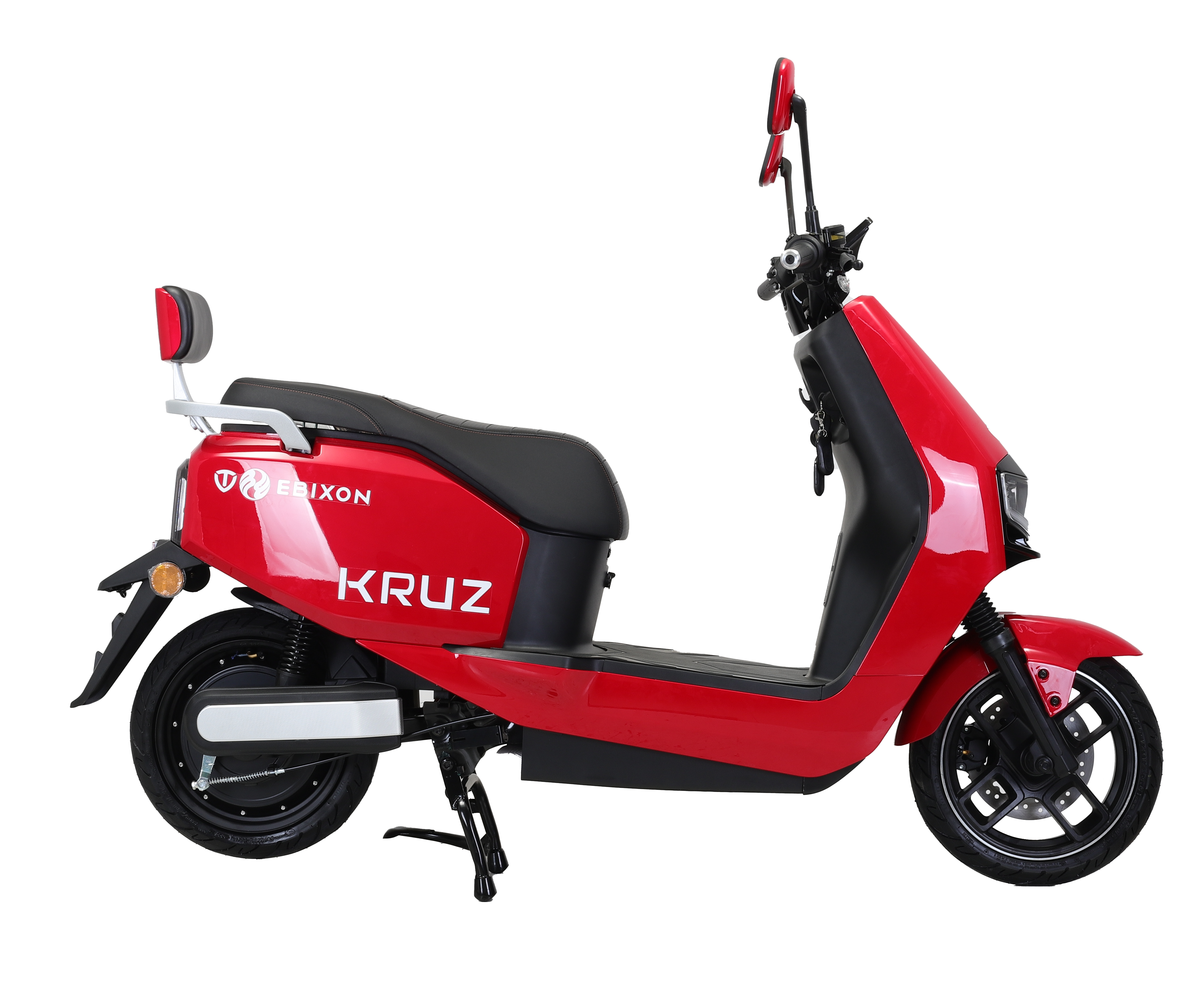 Back view of casual crewneck sweatshirt